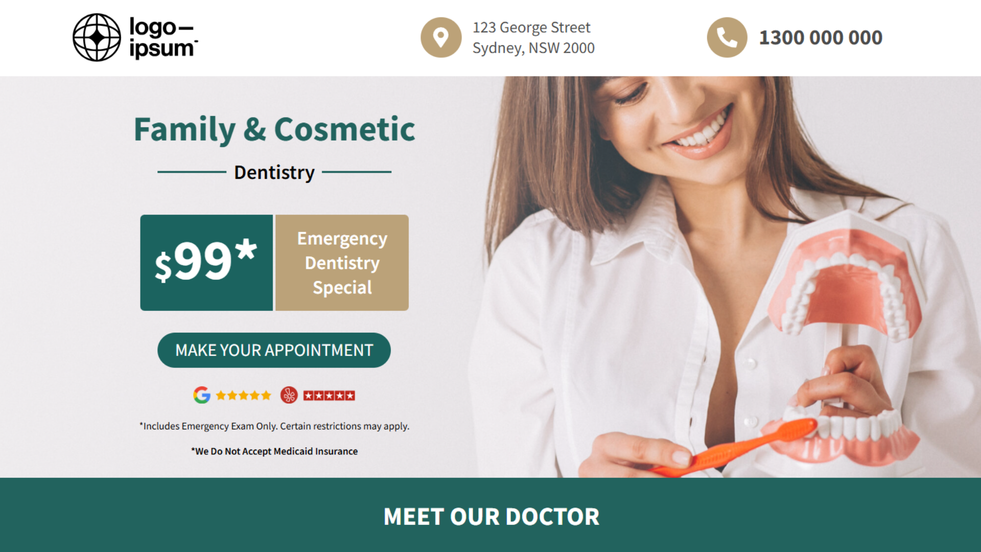 Landing Page Template 14 screenshot 1